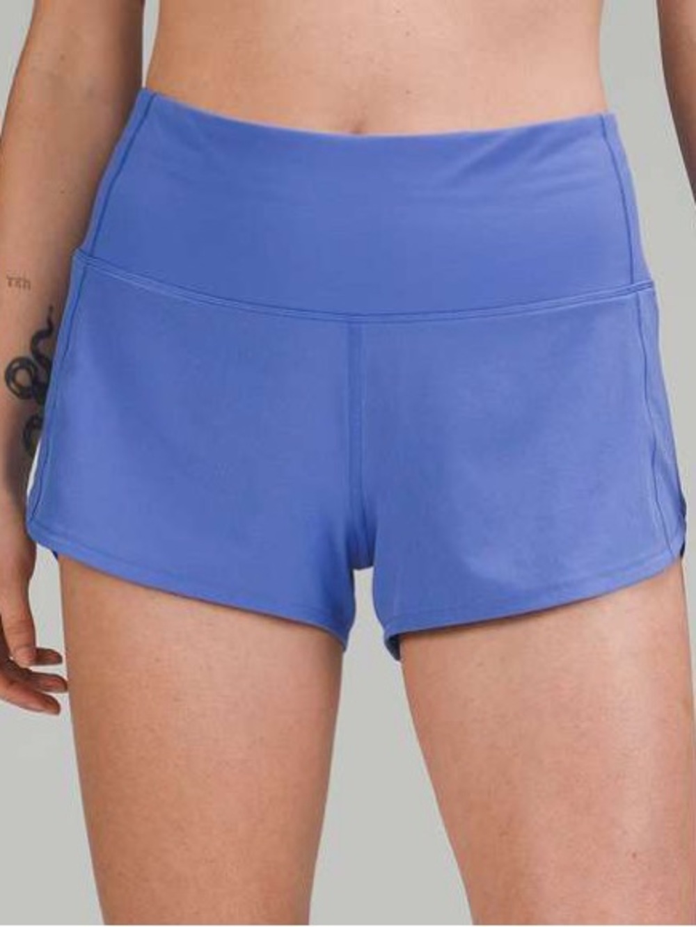 Lululemon Speed Up High-Rise Lined Short 2.5" ✧ Wild Indigo ✧ Size 6